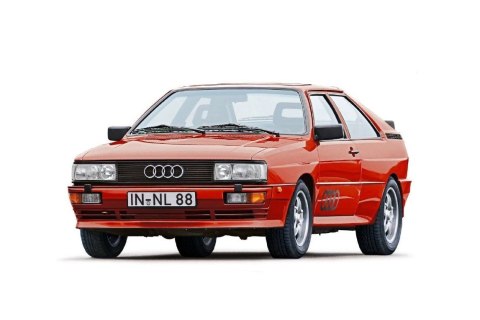 Model plastikowy Audi Quattro 1/24