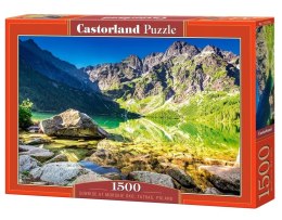 Puzzle 1500 elementów Morskie Oko Wschód Słońca Tatry