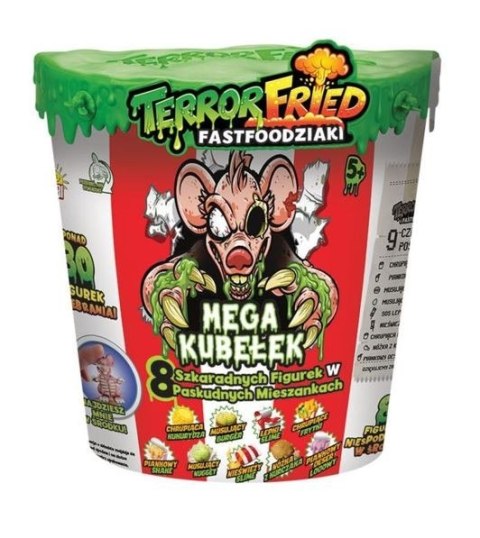 Zestaw figurek Terror Fried - Mega kubełek