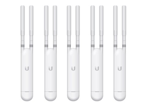 UBIQUITI UAP-AC-M-5 UNIFI MESH ACCESS POINT, 5-PACK, DUAL-BAND, 2X2 MIMO, POE, 20DBM