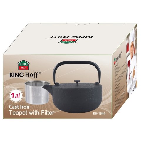 CZAJNICZEK ŻELIWNY ZAPARZACZ 1.1L KINGHOFF KH-1844