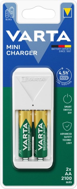 ŁĄDOWARKA VARTA MINI CHARGER +2xAA 2100mAh