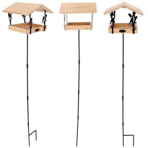 Karmnik dla ptaków ozdobny stojący 131 cm