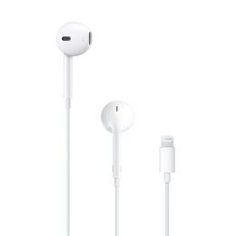 Słuchawki douszne Douszne APPLE MWTY3ZM/A (Lightning wtyk/Biały)