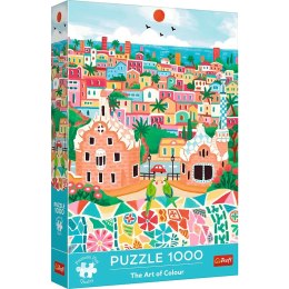 Puzzle 1000 elementów Premium Plus Barelona Hiszpania