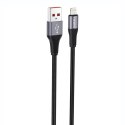 Kabel USB-A do Lightning Foneng X112 2,4A, 1m (czarny)