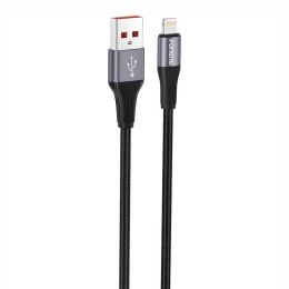 Kabel USB-A do Lightning Foneng X112 2,4A, 1m (czarny)