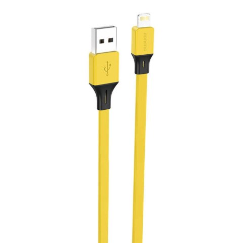 Kabel USB-A do Lightning Foneng X96 2,4A, 1m (żółty)