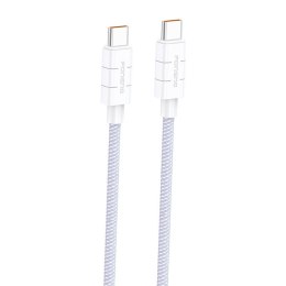 Kabel USB-C do USB-C Foneng XS02 60W, 1,2m (fioletowy)