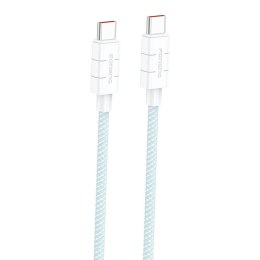 Kabel USB-C do USB-C Foneng XS02 60W, 1,2m (niebieski)