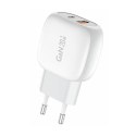 Ładowarka sieciowa Foneng EU41 USB-C+USB-A 20W (biała)