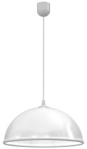 Lampa Wisząca KUCHNIA Biały Klosz z Tworzywa 1xE27 41cm