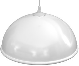 Lampa Wisząca KUCHNIA Biały Klosz z Tworzywa 1xE27 41cm