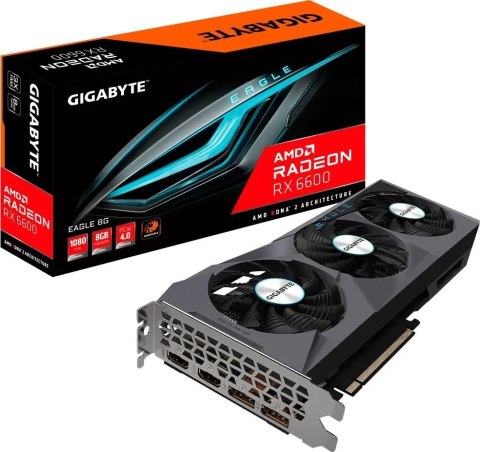 Karta graficzna GIGABYTE Radeon RX 6600 EAGLE 8GB GDDR6 (GV-R66EAGLE-8GD)