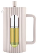 ZAPARZACZ DO HERBATY KAWY SZKLANY FRENCH PRESS 1000 ML BEŻOWY KLAUSBERG KB-7754