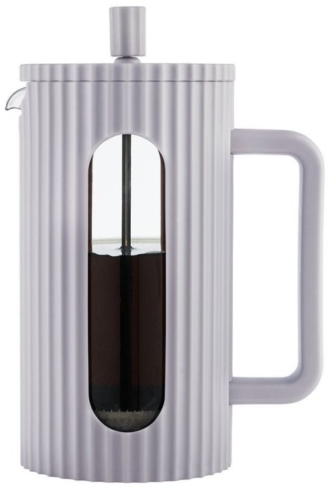 ZAPARZACZ DO HERBATY KAWY SZKLANY FRENCH PRESS 1000 ML SZARY KLAUSBERG KB-7752