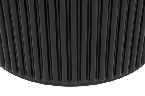 Okrągły stolik kawowy ROMA 80cm czarny
