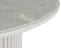 Okrągły stolik kawowy ROMA 80cm szary