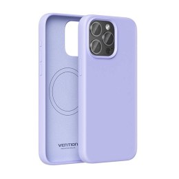 Etui Silikonowe Vention KUFV0-40 do iPhone 15 Pro Max (fioletowy)