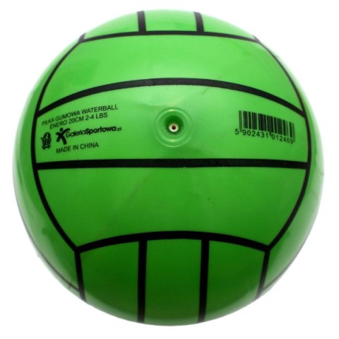 PIŁKA GUMOWA WATER POLO SIATKOWA ENERO ZIELONA