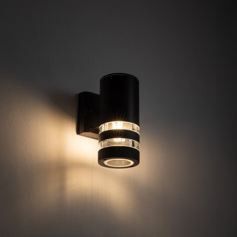 Kinkiet Zewnętrzny SIERRA Czarny 1xE27 IP54