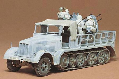 German 8T Half Tr ack Sdkfz 7/1