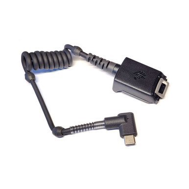 RS5100 / RS6100 Corded Adapter for TC2x, TC5x, USB-C connector, Terminal Supplies Power to Scanner, Communication via Bluetooth