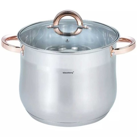 KLAUSBERG GARNEK GASTRO Z POKRYWĄ 24cm 8,6L KB-7793