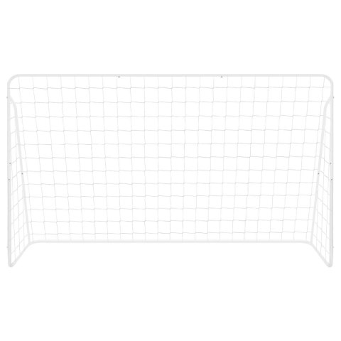 BRAMKA DO PIŁKI NOŻNEJ ENERO Z SIATKĄ 240x150x90CM FI 25 i 22mm