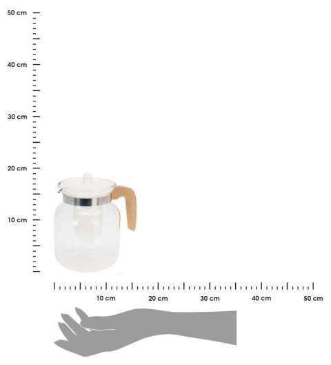 Dzbanek szklany z zaparzaczem 1,5L