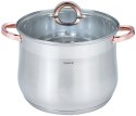 GARNEK STALOWY GASTRONOMICZNY 10.7L 26CM KLAUSBERG KB-7794 ROSE GOLD