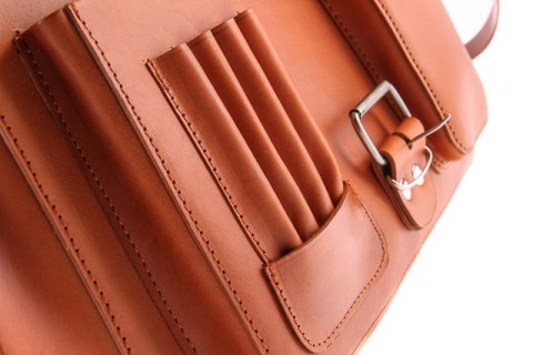 Teczka skórzana 3w1 Vintage P13 COGNAC