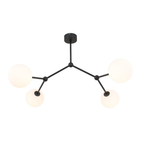 Lampa Sufitowa Żyrandol FAIRY 4xG9 Czarny