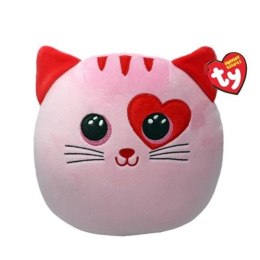 Maskotka TY Squishy Kot różowy 22 cm