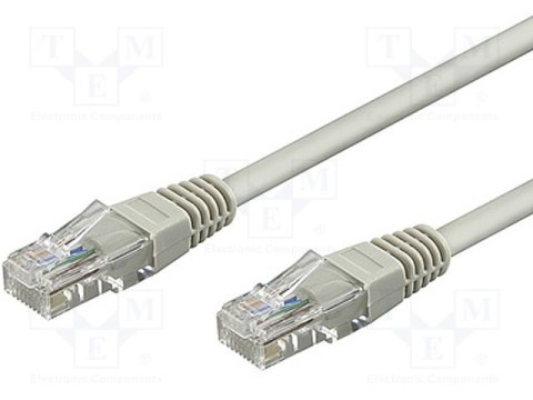 DIGITUS Cat5e U/UTP 1 m Szary 1 Patchcord