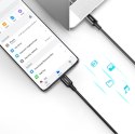 Kabel przewód USB-C 5A szybkie ładowanie PD QC 1m biały