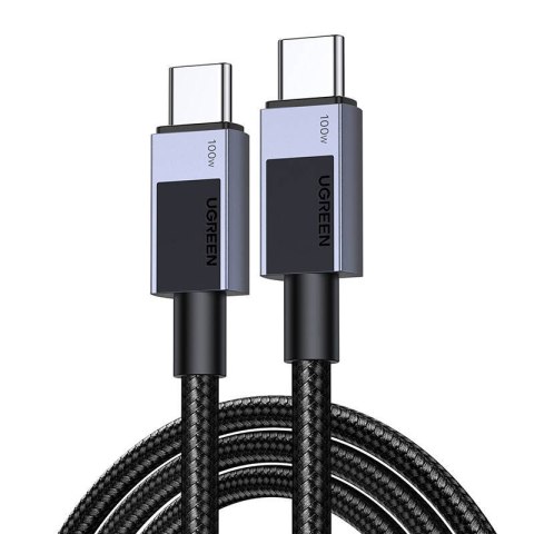 Kabel ładujący Ugreen USB-C to USB-C PD L512 (szary) 3m