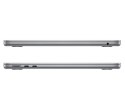 MacBook Air 13,6 cali: M2 8/10, 16GB, 256GB, 30W - Gwiezdna szarość - MLXW3ZE/A/P1/R1