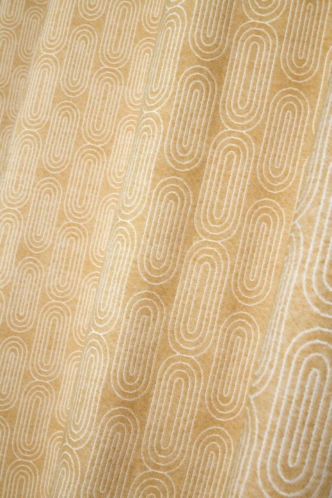 Zasłona PAXTON 140x260 musztardowa