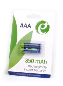 Baterie GEMBIRD NiMH AAA 850mAh 2 szt. EG-BA-AAA8R-01