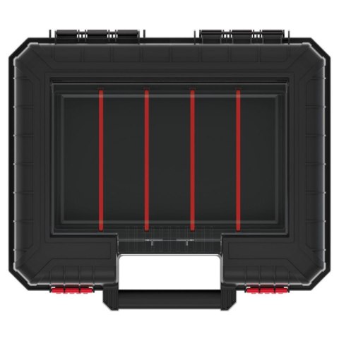 WALIZKA SKRZYNKA NA ELEKTORNARZĘDZIA Z ORGANIZEREM Z 4 PRZEGRODAMI HEAVY 40 KISTENBERG