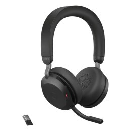 Słuchawki bezprzewodowe JABRA Evolve2 75 Link380a UC Stereo (Czarny)