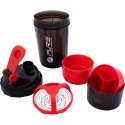 BIDON FITNESS SHAKER 500ML GREY RED PURE 2 IMPROVE