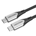 Kabel USB Vention TAAHG USB-C do USB-C 60W 1,5m (szary)