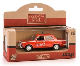 Pojazd PRL Fiat 125 Straż