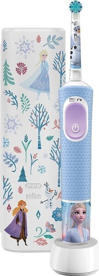 Szczoteczka elektryczna ORAL-B Kids 3+ Frozen + Etui Frozen