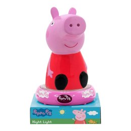 Lampka nocna z figurką Świnka Peppa, KiDS Licensing