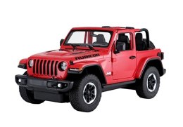 Auto R/C Jeep Wrangler Rubicon 1:14 Rastar Czerwony