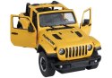 Auto R/C Jeep Wrangler Rubicon 1:14 Rastar Żółty