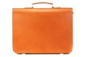 Torba z juchtu na ramię 3w1 Vintage P43 BROWN